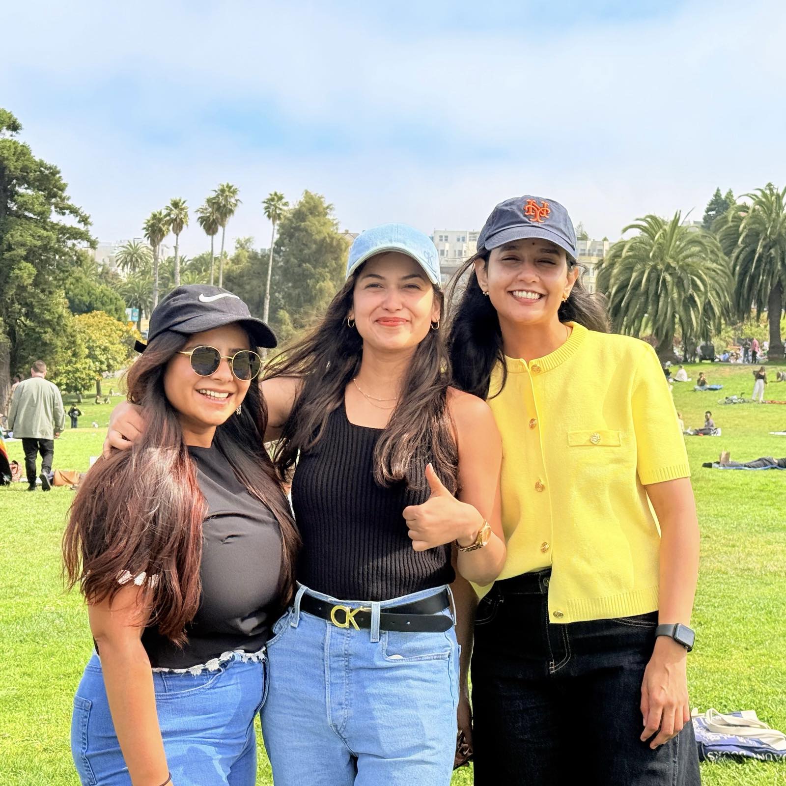 Our first Just Landed gathering at Dolores Park